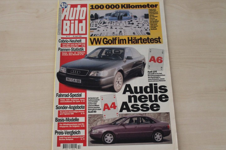 Deckblatt Auto Bild (17/1994)